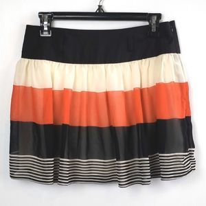 💚Rachael & Chloe striped Skirt size M